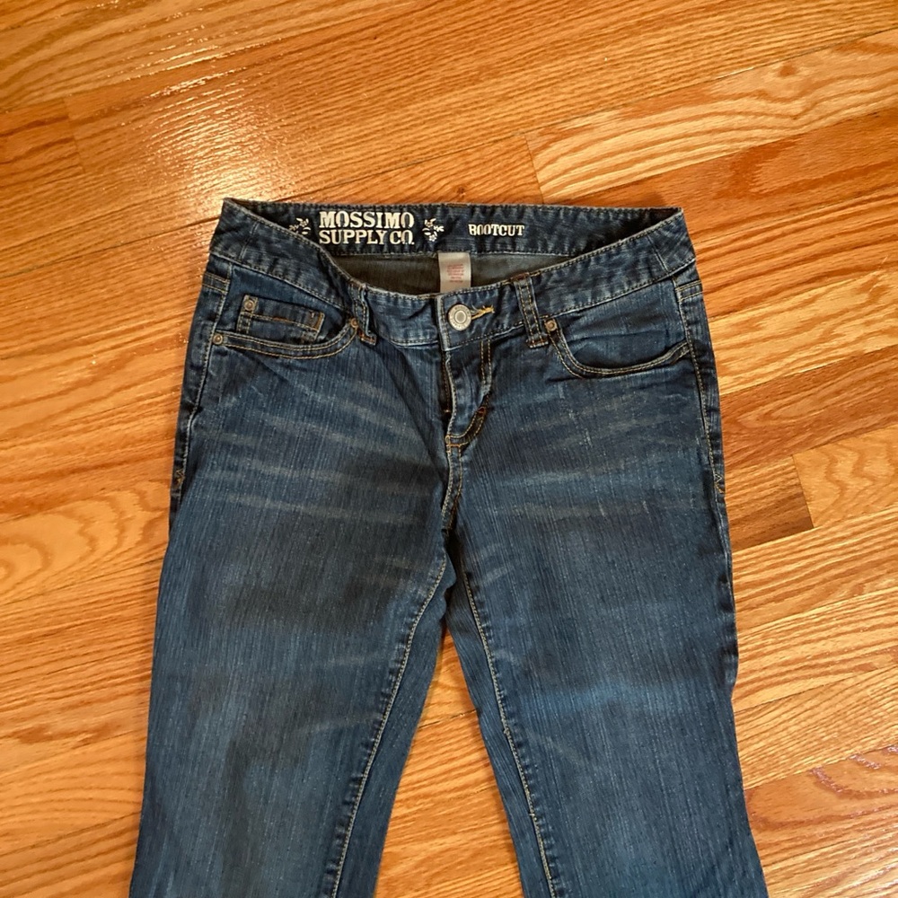 Mossimo Supply Co. Women's Blue Bootcut Jeans size 3 early 2000’s low rise